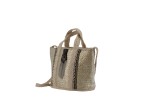 Bolso grande de yute de mano IVONNE